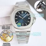 OMF Swiss Clone Patek Philippe Nautilus 5711 Blue Dial Stainless Steel Automatic Watch 
